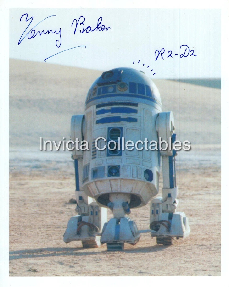 Kenny Baker in Certified Original Collectable Film Autographs for