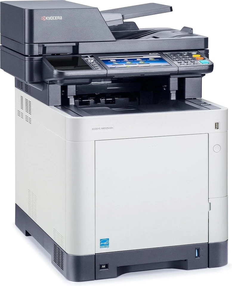 Kyocera ECOSYS M6635CIDN 37 PPM Color Laser Printer w/Toner MFP Tested M6635 - Image 3 of 4