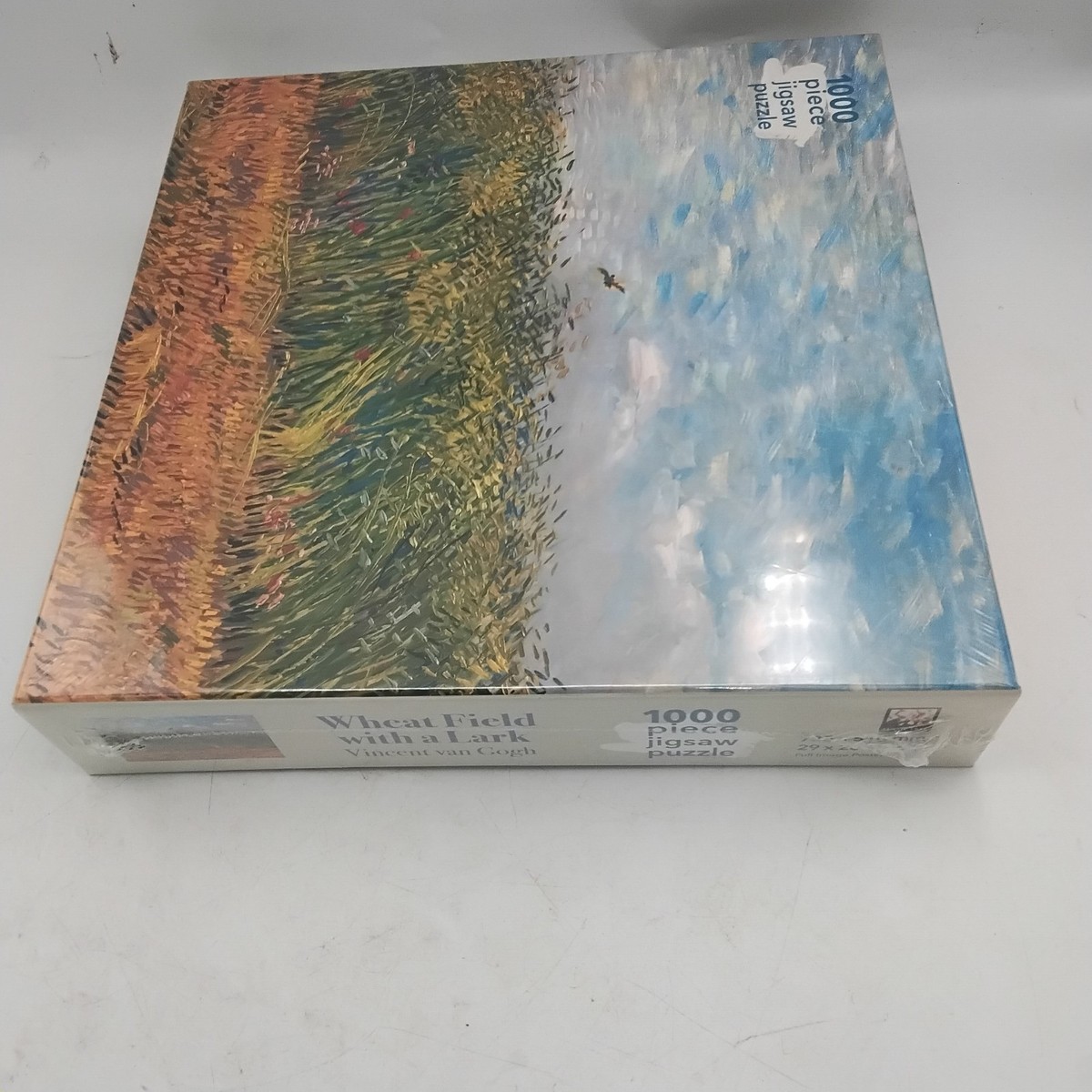 Puzzle Van Gogh 1000 Pezzi: Campo Di Grano Con Allodola - Flame Tree, Dimensioni 73.5x51cm - 6