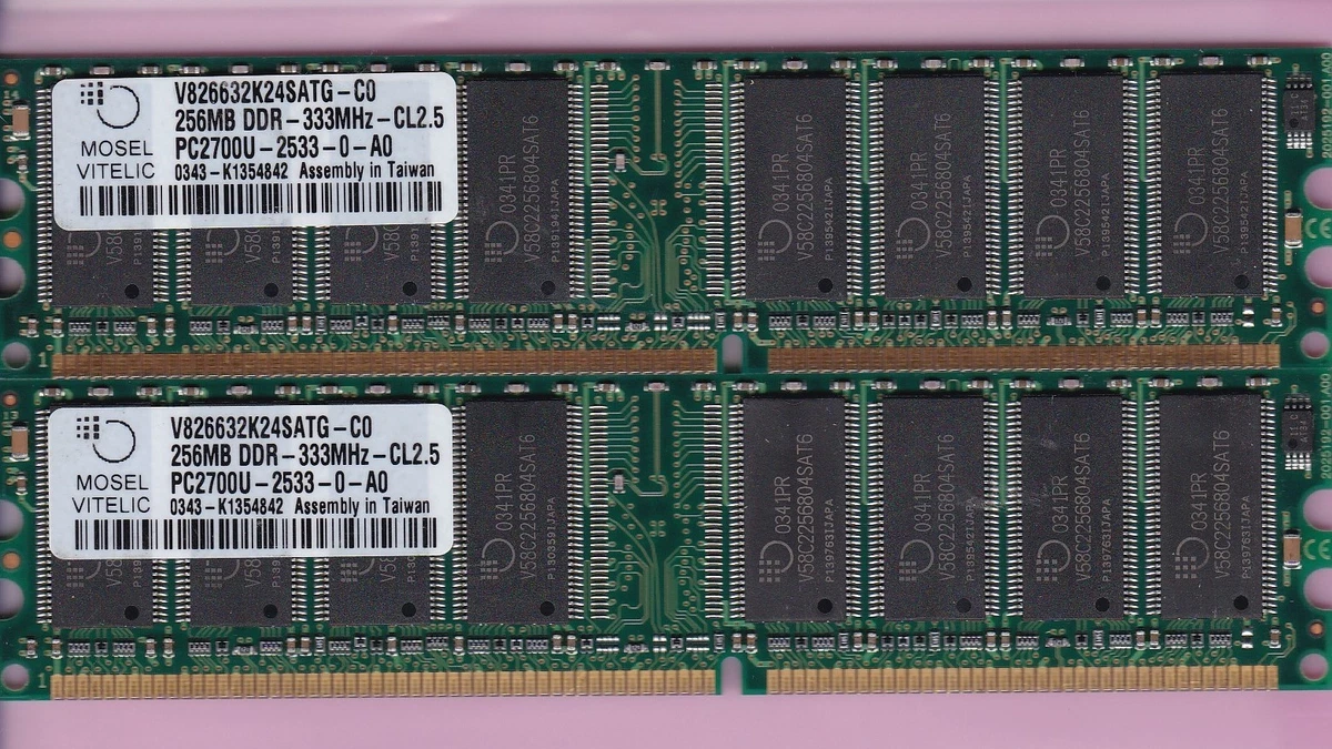 256MB DDR-333 Computer RAM | Updated Oct 2026
