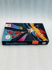 RoadBlasters NINTENDO NES Cartridge CASE Driving ROAD BLASTERS BOX & GAME