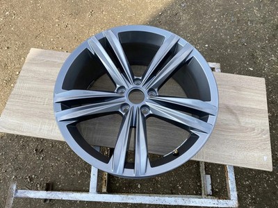 1x Alufelge 19 Zoll 8.5'' 5x112 38ET Glanz Grau 5NN601025D VW Tiguan Rim Wheel