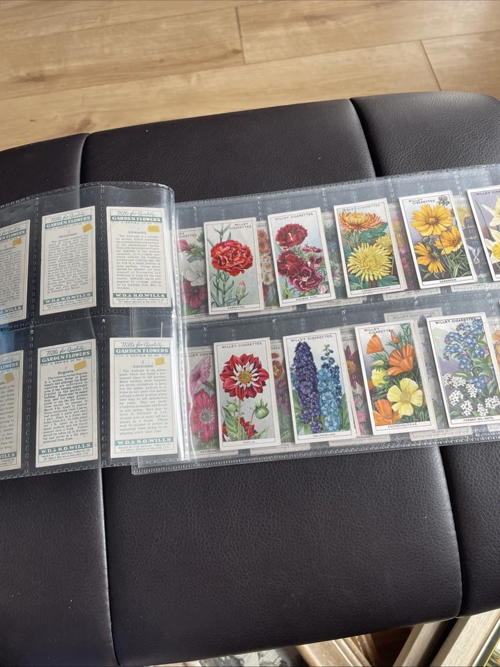 Garden Flowers a full set of 50 original Wills cigarette cards issued 1933 - Image 2 of 4