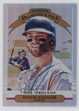 2019 Panini Donruss Diamond Kings Season Stat Line 44/70 Mitch Haniger #13 r9d