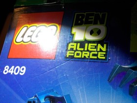 Lego Ben 10 Alien Force Spidermonkey 8409 w Original Box 100% Complete & Retired