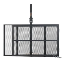 VEVOR Hitch Mount Cargo Carrier, 45.3" x 25.6" Iron Hitch Cargo Rack with Foldin