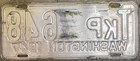 1947 Original Washington Truck License Plate -  Whitman County — photo 2