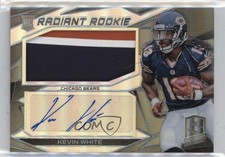 2015 Panini Spectra Radiant Rookie Signatures /49 Kevin White Patch Auto 02wb