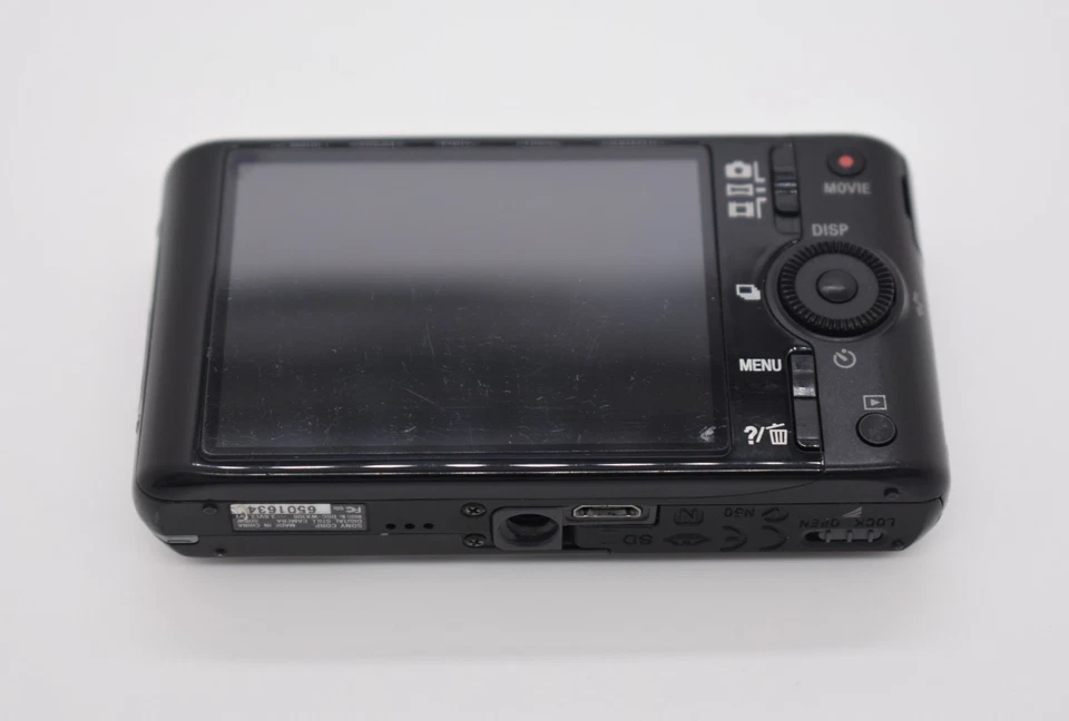 Cámara digital compacta Sony Cyber-shot DSC-WX100 negra zoom 18,2 MP 10x - probada Foto 3 de 4