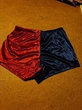 Harley Quinn Suicide Squad Satin Fancy Dress Outfit Jacket Shorts T-Shirt Childs