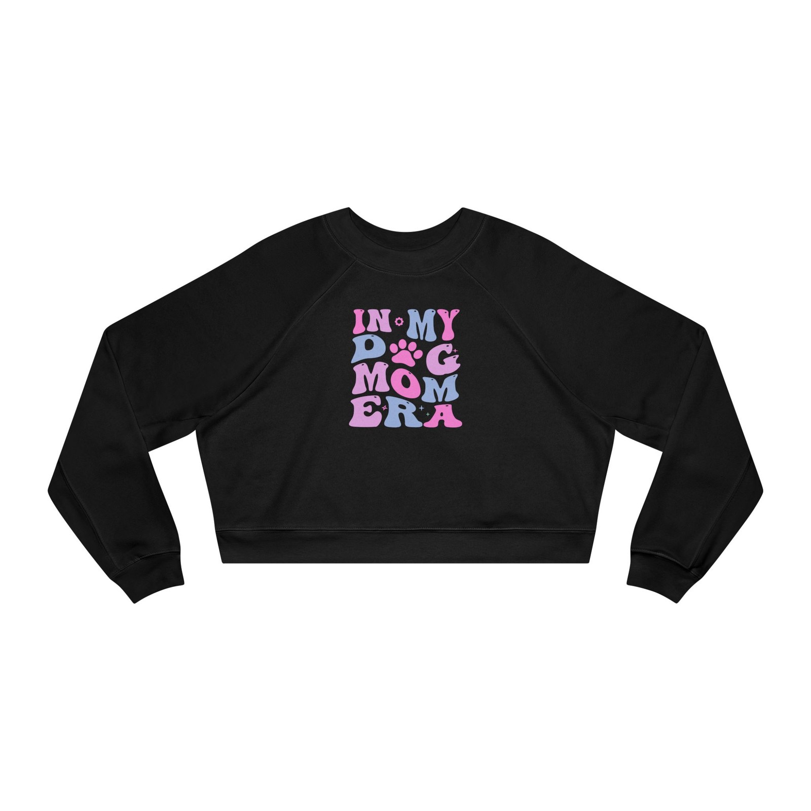 In My Dog Mom Era Cropped Sweatshirt | Dog Mom Pullover