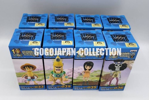 ONE PIECE MOVIE WCF STRONG WORLD ver.1 2 3 4 5 6 COMPLETE SET 48 FIGURES - Picture 15 of 19