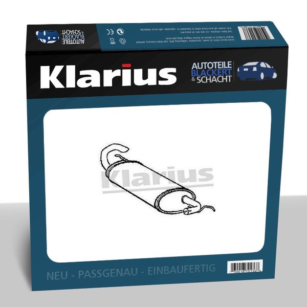 Klarius Auspuff ESD Endtopf für Land Rover Freelander-image