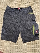 Engelbert Strauss e.s. Shorts Pixel grau/graphit/limette Gr. 50 - TOP Zustand