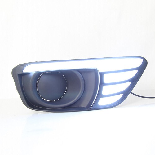 LED Daytime Running Light DRLs Turn Indicator Fog Lamp Bumper For Honda Greiz - Picture 7 of 12