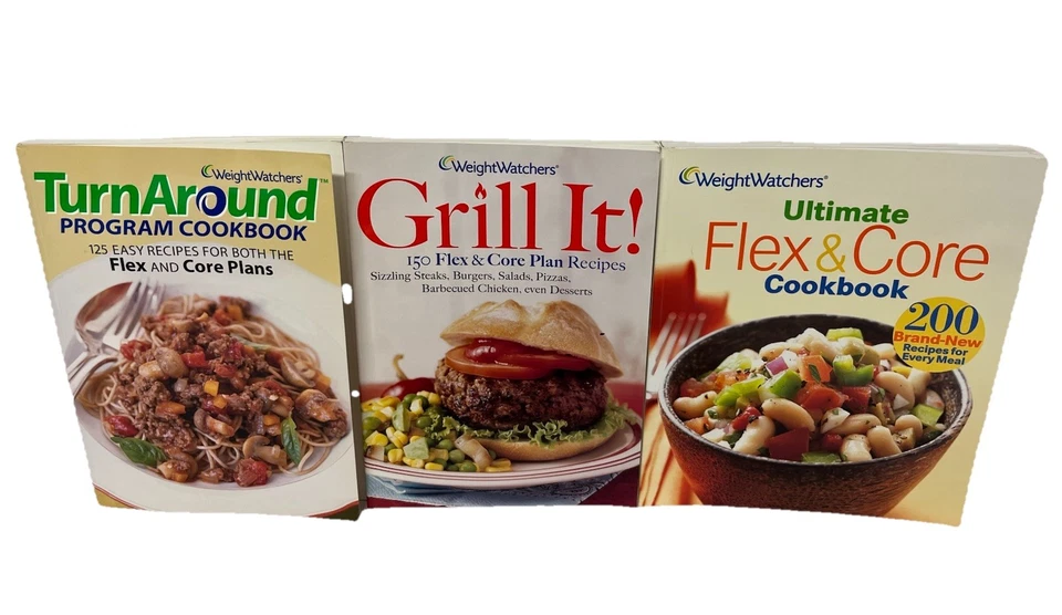 Weight Watchers Lot Of 10 Cookbooks VERY GOOD Foto 2 de 4