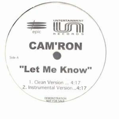 Cam'ron, Let Me Know, (12'', Promo), NM or M-, 4086453616