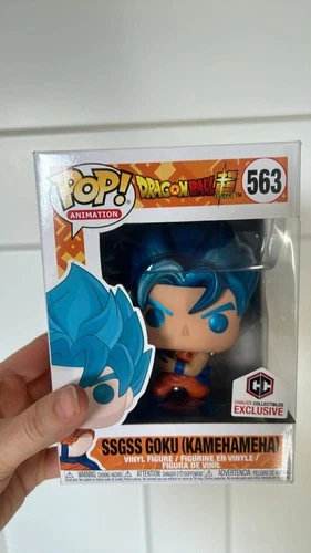 Funko Pop! Vinyl: Dragon Ball Z - SSGSS Goku (Kamehameha) (Light Box Damage)