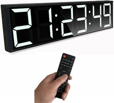 26'' Extra Large Home Gym Timer Clock, Programable Workout Interval Timer, Digit