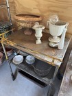 Vintage Metal Bar Cart Shelf — photo 3