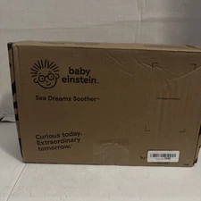Baby Einstein Sea Dreams Soother Musical Crib Toy and Sound Machine Pink OPENBOX