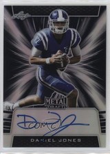 2019 Leaf Metal Draft Black 13/15 Daniel Jones #BA-DJ1 Auto uk2