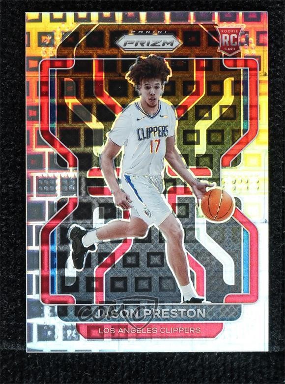 2021-22 Panini Prizm Premium Box Set 109/150 Jason Preston #327 Rookie RC 00gy