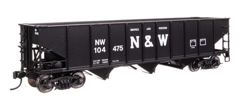Tolva abierta Walthers 910-56752 HO Norfolk & Western 70 toneladas AAR 3 bahías #104619 | Condition: New