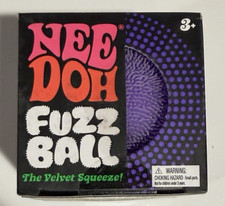 Schylling NeeDoh Fuzz Ball Purple