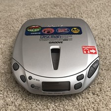 Sony Discman Portable CD Player Car Ready ESP2 Digital Mega Bass D-E406CK WORKS