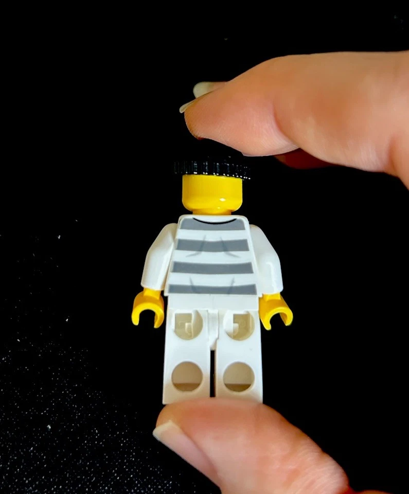 3x Lego City Polizei Räuber Gefangene Prisoner Banditen Minifiguren 2018-2018 - Bild 4 von 4