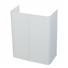 Talon Boiler Box Pipe Cover 150mm Deep White uPVC 500mm Kit CUB2/500