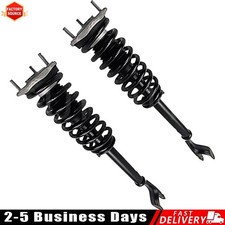 Pair Front Shock Struts Assys Fit Mercedes Benz W253 GLC300 GLC63 AMG 2016-2020