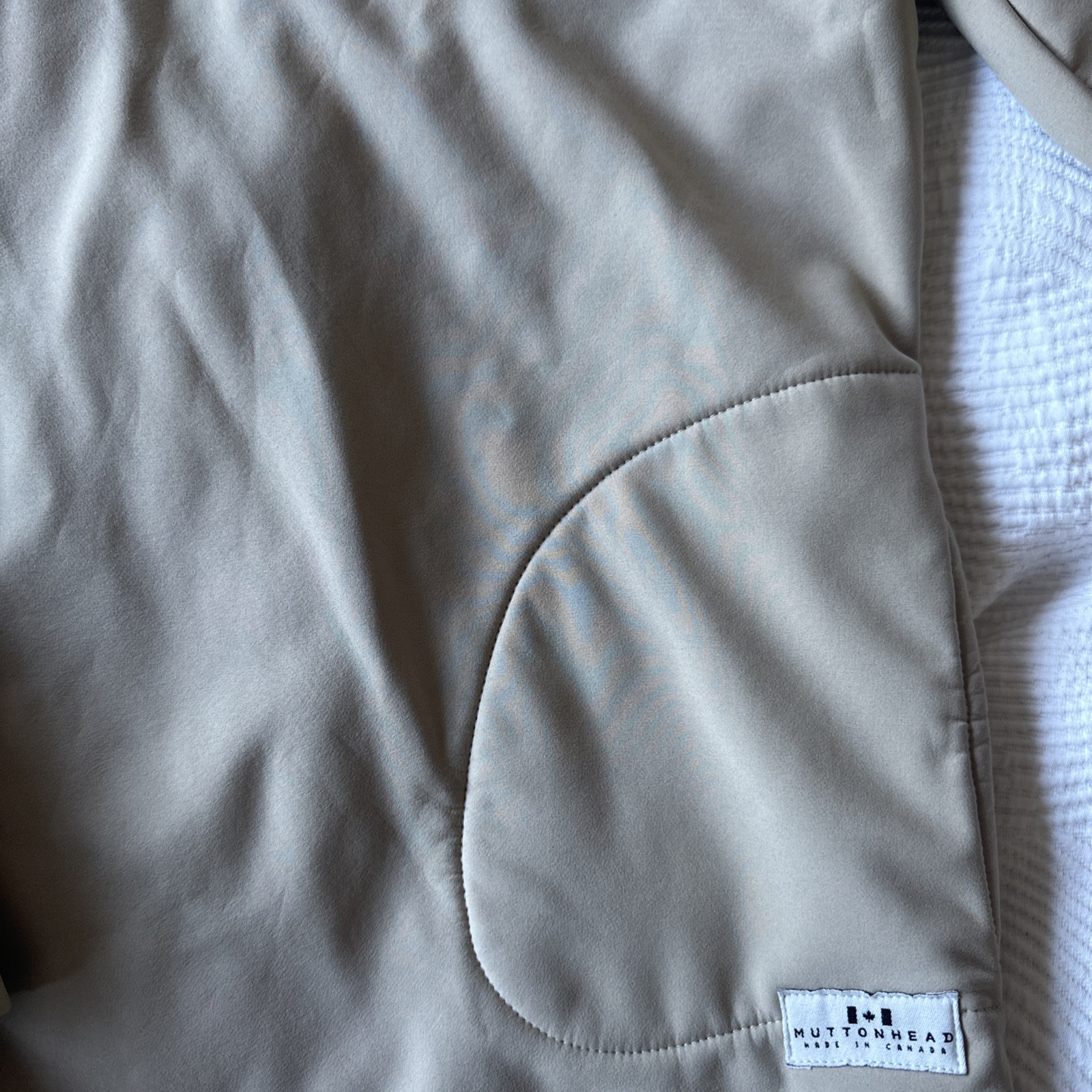 Muttonhead Pullover In Beige Size Large - image 2