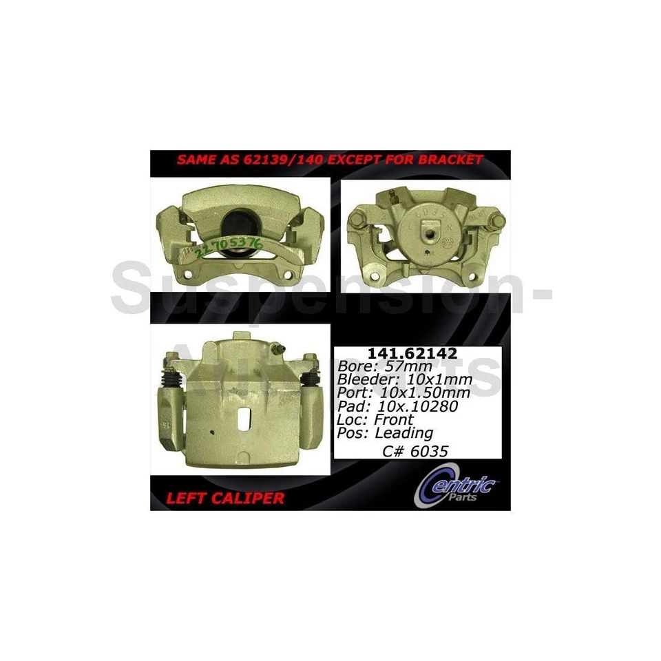 Pinza de freno delantera Centric Parts para Chevrolet Malibu 2007 2006 2005 2004 Foto 3 de 4