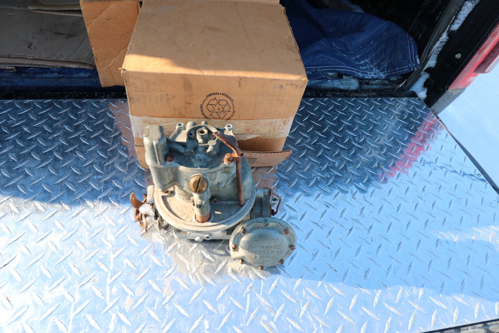 Rebuilt Holley 2 Barrel Teapot Carburetor Y Block Ford Pick Up Truck