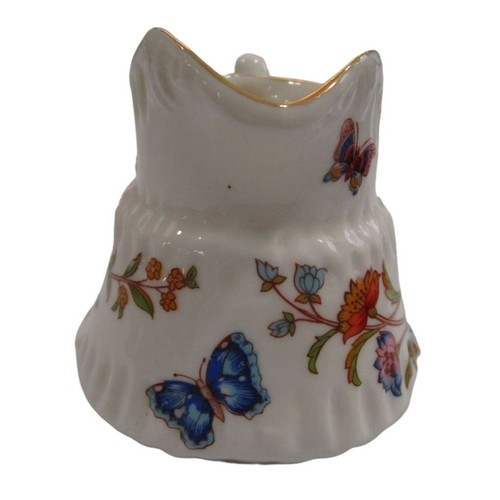 Aynsley Cottage Garden Vintage Floral Creamer Pitcher With Butterfly Design - Picture 2 of 14