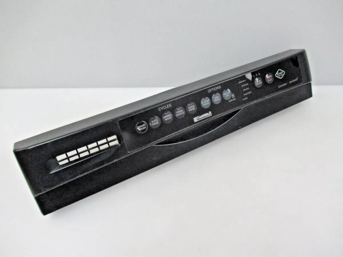 Kenmore dishwasher sale control panel
