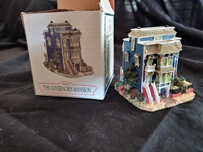 VTG Liberty Falls Christmas Village Building Timberline Lumber AH101 NIB 1996