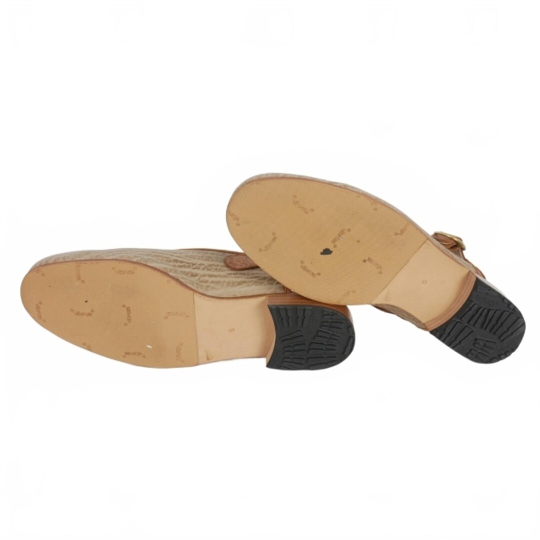 Post Production 24SS FACE Sandals Fur Seal 6 Brown Used Post Production 24SS FACE Sandals Fur Seal 6 Brown Used