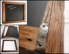 Produktbild - UNIKAT Antikholz Bilderrahmen Rahmen Tafel 59 x 52 cm Treibholzstruktur (2/0