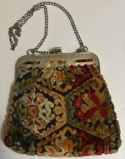 vintage tapestry purse