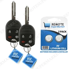 2 Key Fob For 2005 2006 2007 2008 2009 2010 2011 2012 2013 2014 Ford Mustang