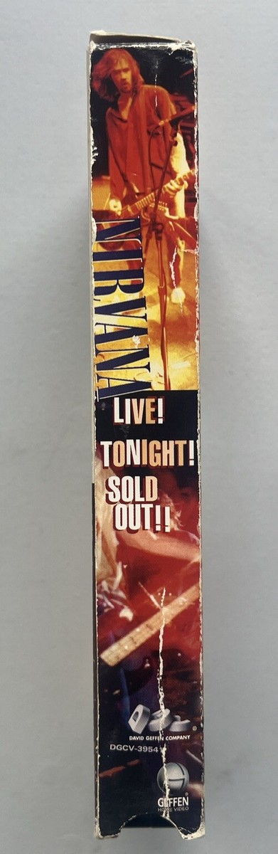 ニルヴァーナ ライブ!トゥナイト! 中古VHSビデオ　NIRVARNA LIVE ニルヴァーナ ライブ!トゥナイト! VHSビデオ NIRVARNA LIVE