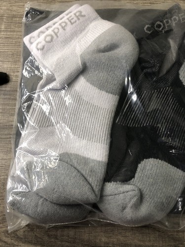 Tommie Copper Ankle Socks Size Medium Shoe Size 6-8.5 - Picture 2 of 8