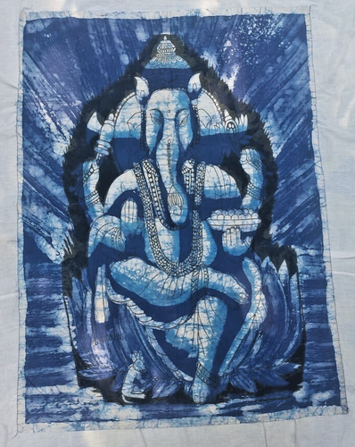 Indien Lord Ganesha Ganpati Tapisserie Hippie Tenture Murale Coton Lit