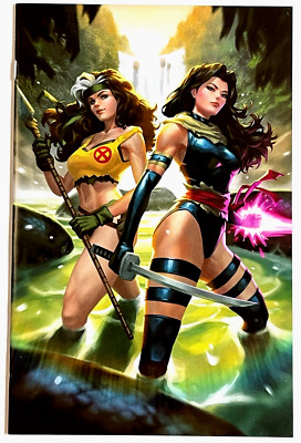 UNCANNY AVENGERS #3 EJIKURE EXCLUSIVE ROGUE PSYLOCKE VIRGIN VARIANT 2023 NM