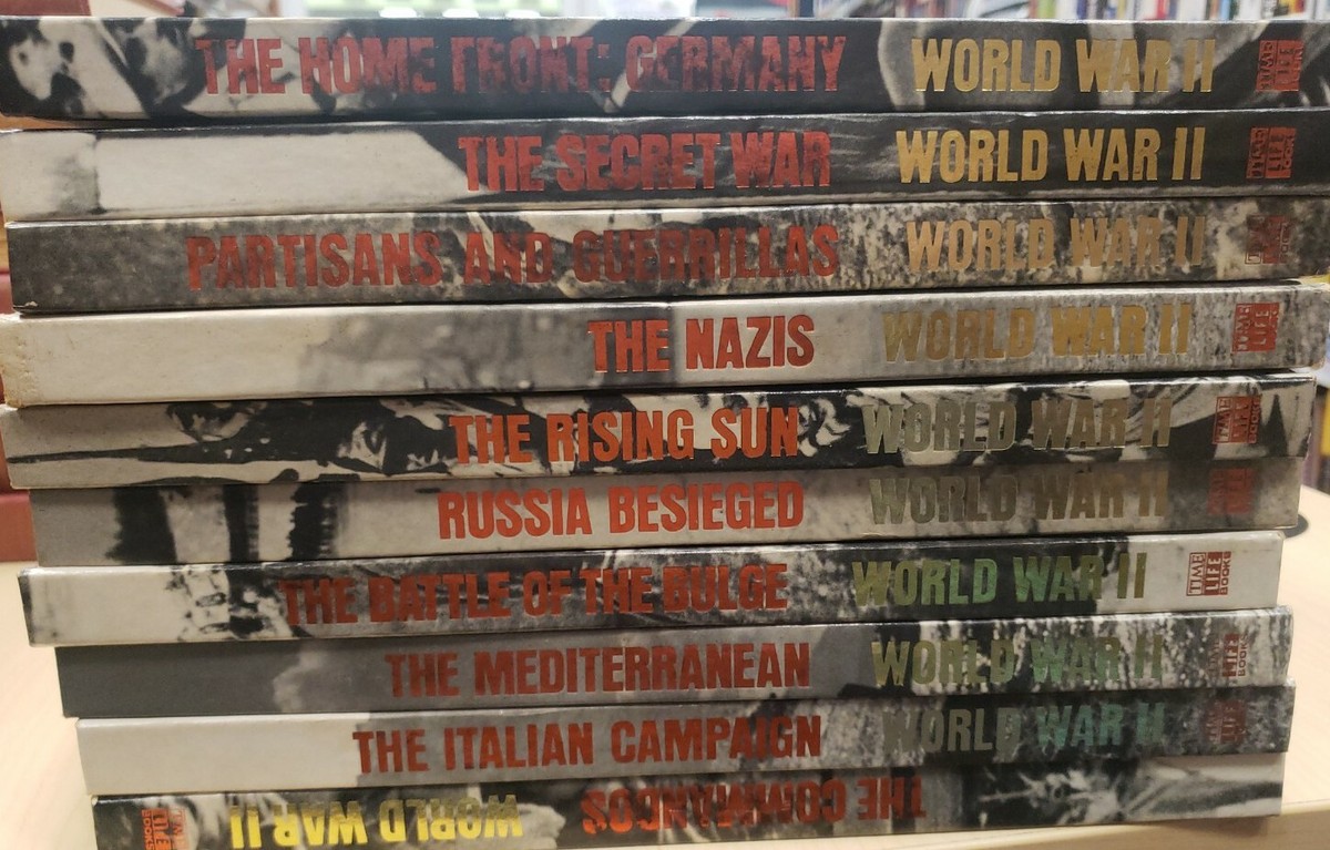 Time Life World War II Series Books WWII Vintage Hardcover Time Life World War II Series Books WWII Vintage Hardcover