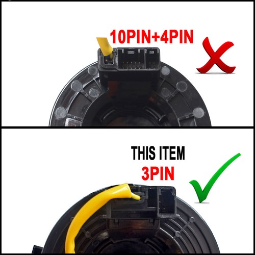 Clock Spring Airbag Spiral Cable For Toyota Hilux 2005-15 TGN16 KUN26 16 NON VSC - Picture 9 of 9