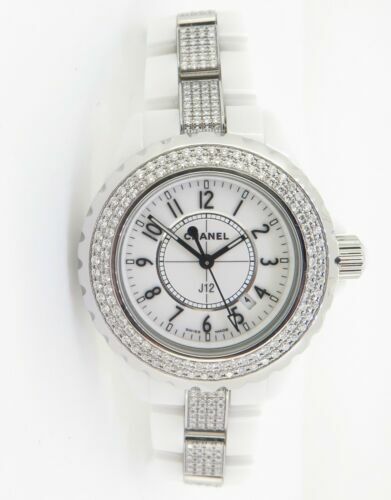 CHANEL Mademoiselle H0826 Diamond Bezel black Dial Quartz  display picture 2